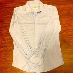 Topman slim fit light blue dress shirt.